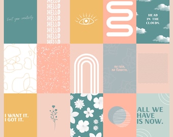 The Dreamers Collage Kit Summer Vibes (40 Handmade Images!)