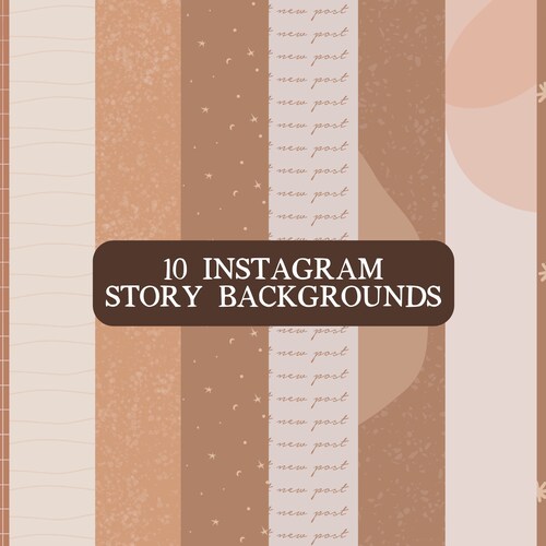 10 Instagram Story Backgrounds Instagram Templates | Etsy