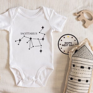 Zodiac Sagittarius Baby Bodysuit, Baby Clothes bodysuit prefect baby shower gift 211.9