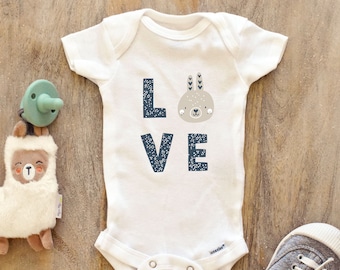 Body de bebé Love Baby - Bonito body de bebé para San Valentín - Body de bebé Loved Baby 181