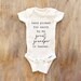 Hand picked for earth by my great grandpa in heaven Onesie®, Baby Clothes bodysuit prefect baby shower gift 117 