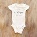 Baby Coming soon Onesie®, Baby boy girl unisex Clothes New pregnancy announcement shower gift idea onesie 110 
