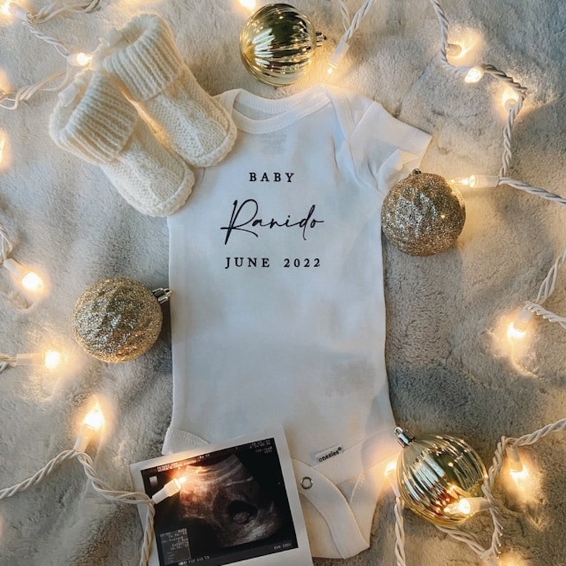 Baby Coming Soon Onesie