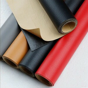 Self Adhesive 135x50cm Leather Patch Sticky Sofa Rubber Subsidies Quality Fabric Home Fix car seat repair restoration