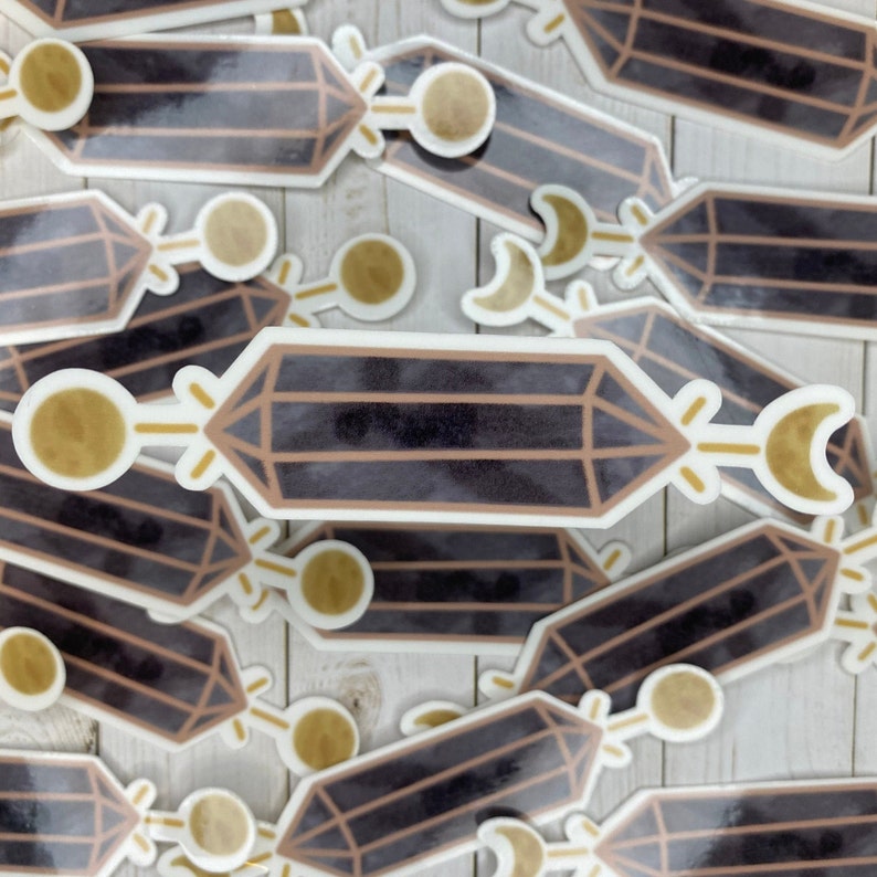 Vinyl Sticker Laptop Sticker Water Bottle Sticker Crystal Sticker