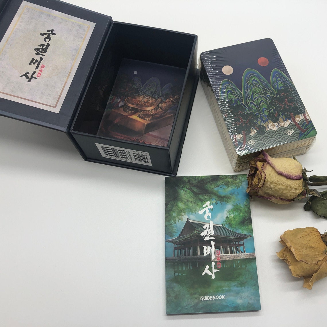Korean Oracle Tarot Cards Secret of the Kingdom 82Card Deck Etsy