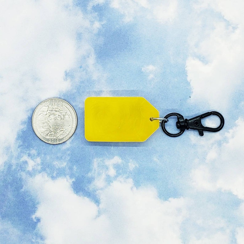Black lives matter keychain clip