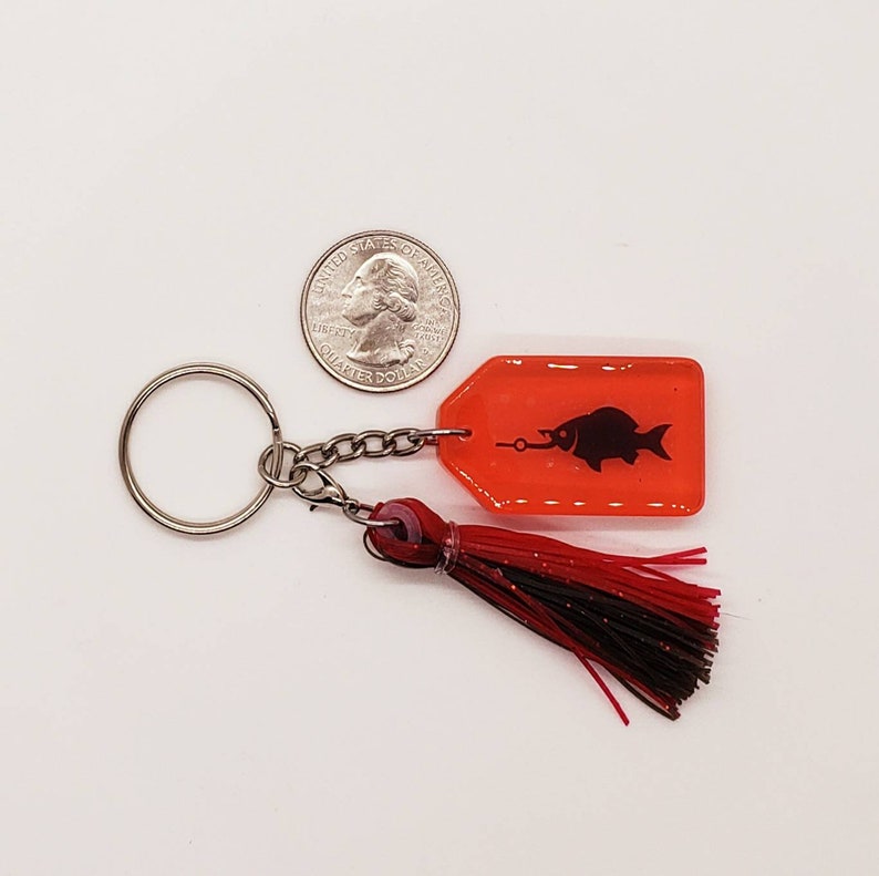 Fishing Keychain Etsy