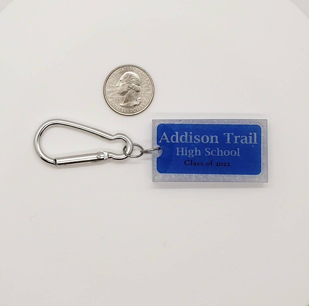 Addison Trail High School Class of 2022 Addison IL Keychain - Etsy