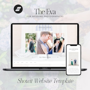 Showit Website Template for Photographer | Photographer Website | Showit Template | Wedding Photographer Template | Wedding Website Template