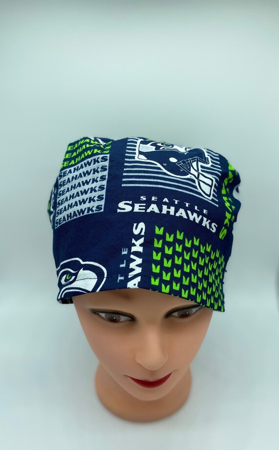 Seahawks Surgical Scrub Cap Unisex 
