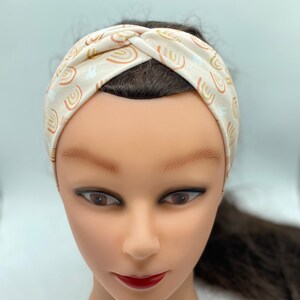 Boho Dental Headband with Buttons: Rainbows and Teeth Print image 7