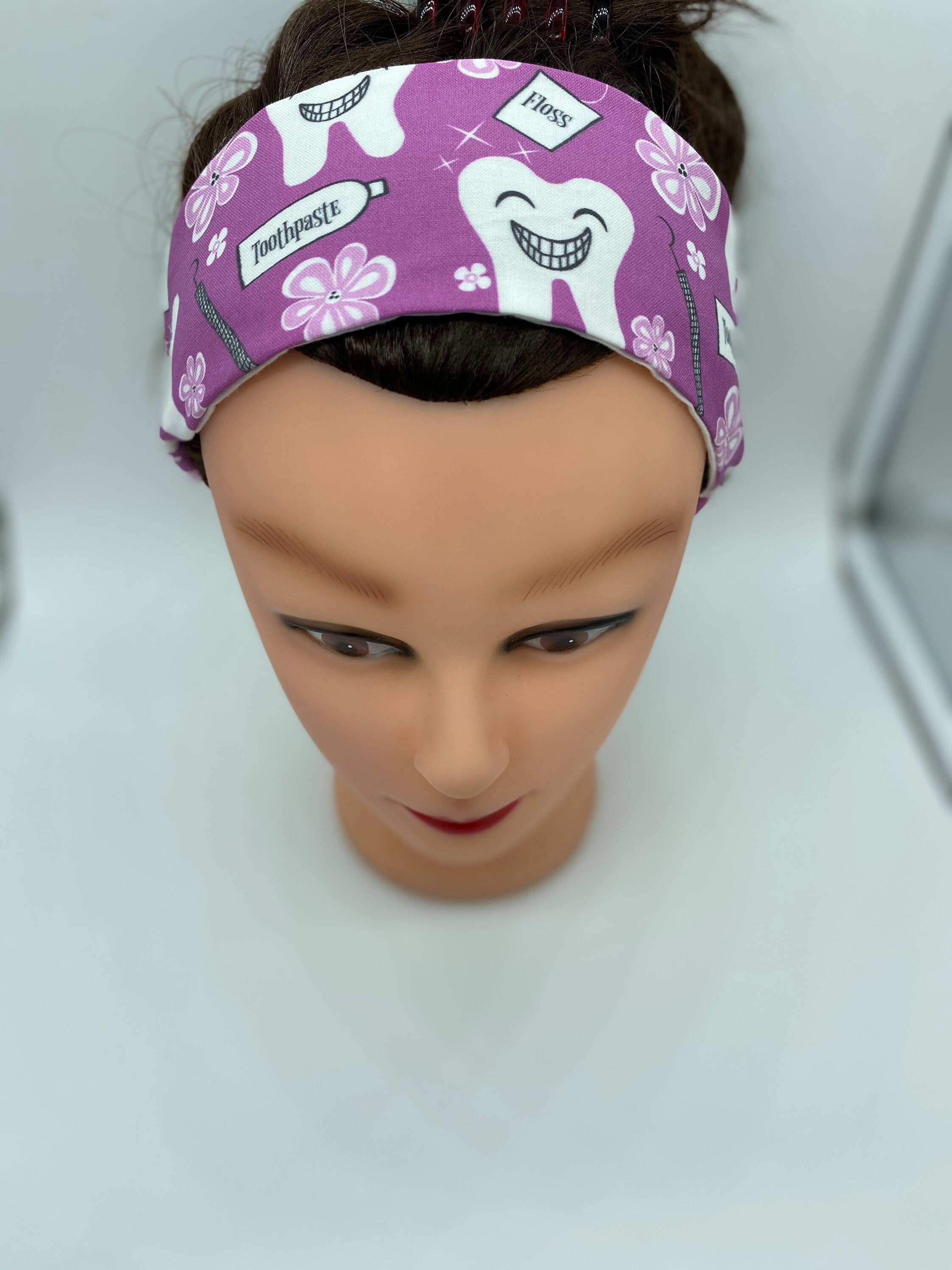 Dental themed headband happy teeth headband dental assistant Etsy
