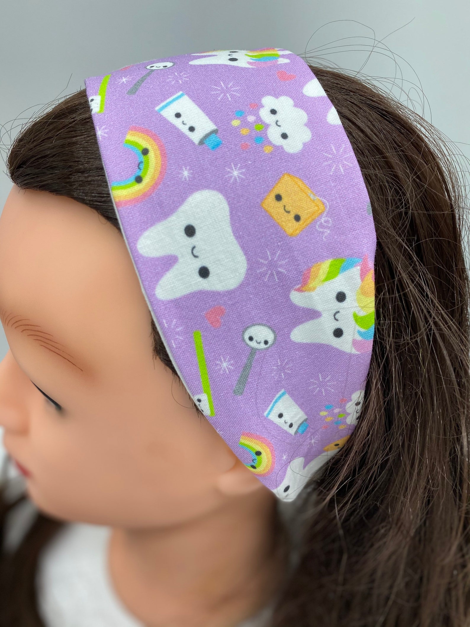 Dental Assistant Headband With Buttons Dental Hygienist Etsy