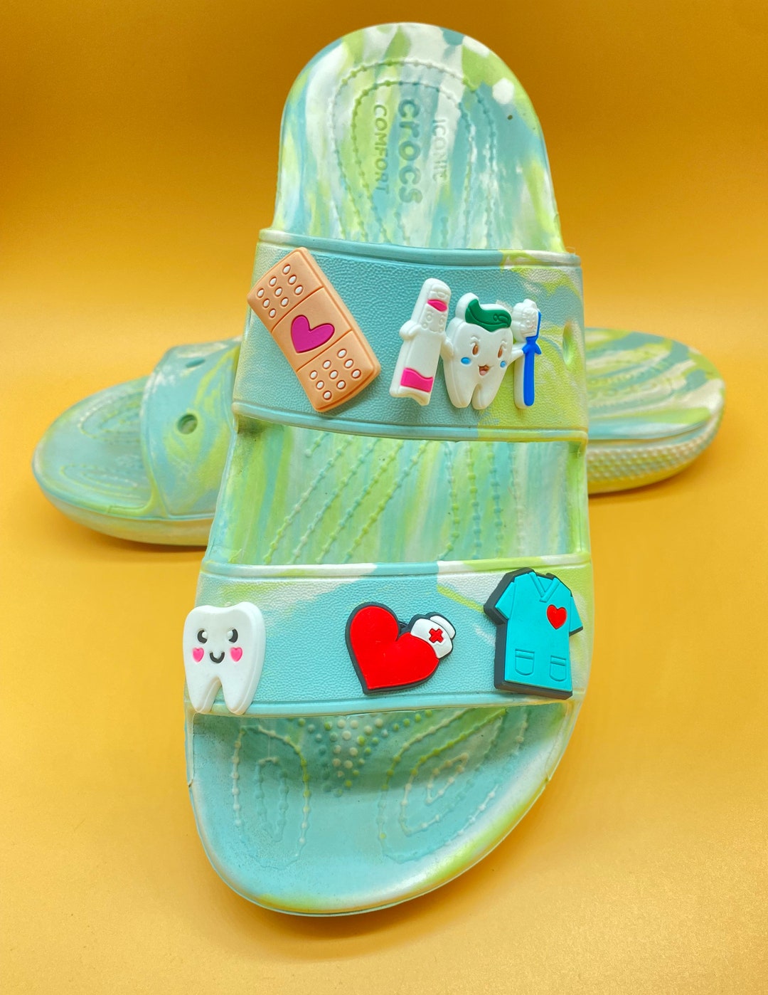 Dental Shoe Charm Dental Accessory Dental Assistant Dental Etsy