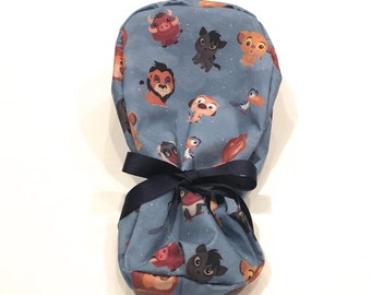lion king scrub cap
