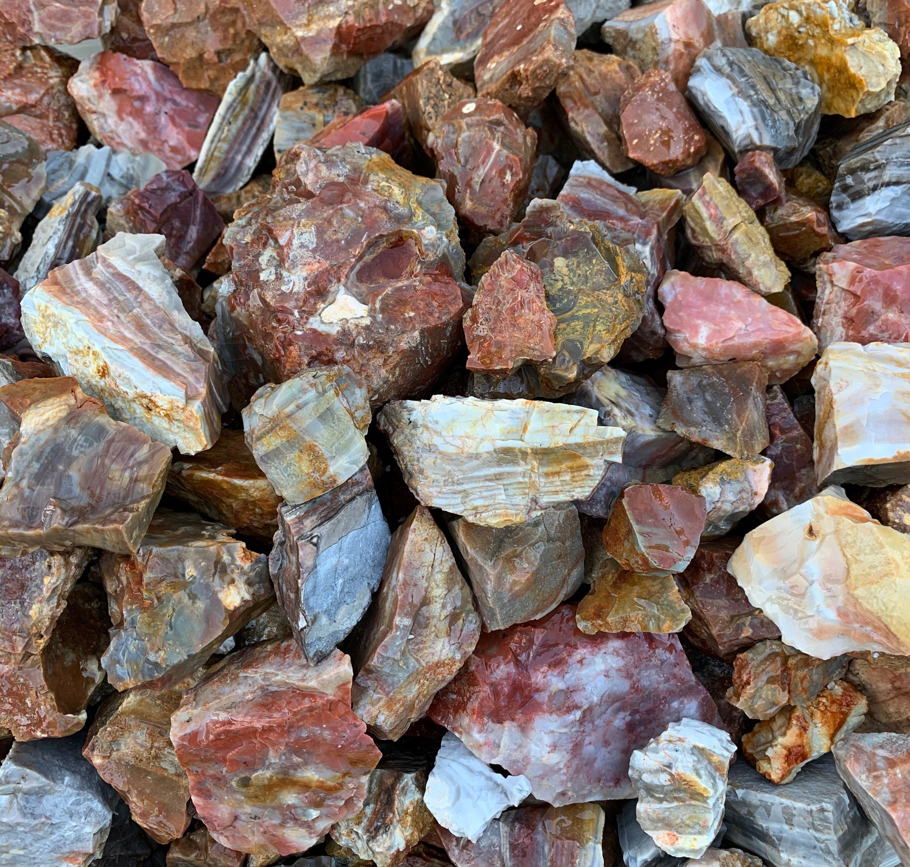 Red Chert Rock