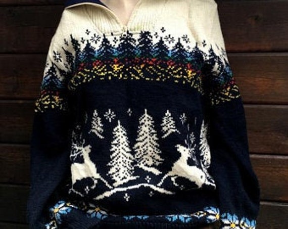Vintage Ugly Christmas Sweater ~~ Ugly Christmas S