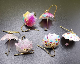 Lightweight Umbrella Earrings: Fun, Whimsical Jewelry