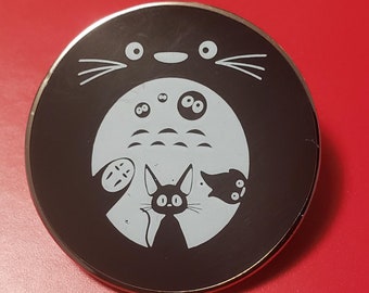 Anime Characters Pin: Totoro, Kiki, No Face