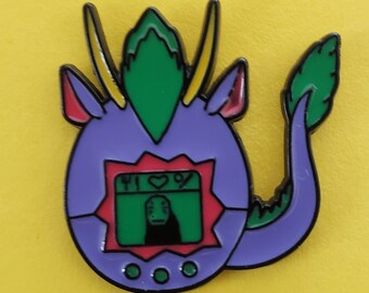 Tamagotchi Pin with No-Face