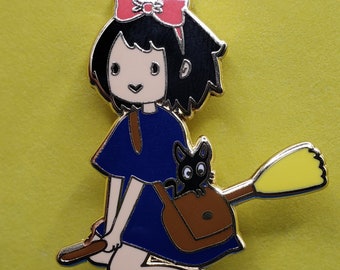 Kiki's Delivery Service Pin with Jiji too!