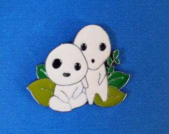 Kodama Tree Spirit Pin |  Anime Pin | Princess Mononoke