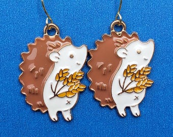 Adorable Hedgehog Earrings