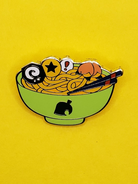 Animal Crossing Ramen Bowl with Noodles