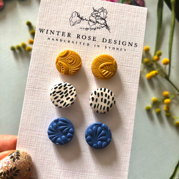 Polymer Clay Earring Etsy Australia