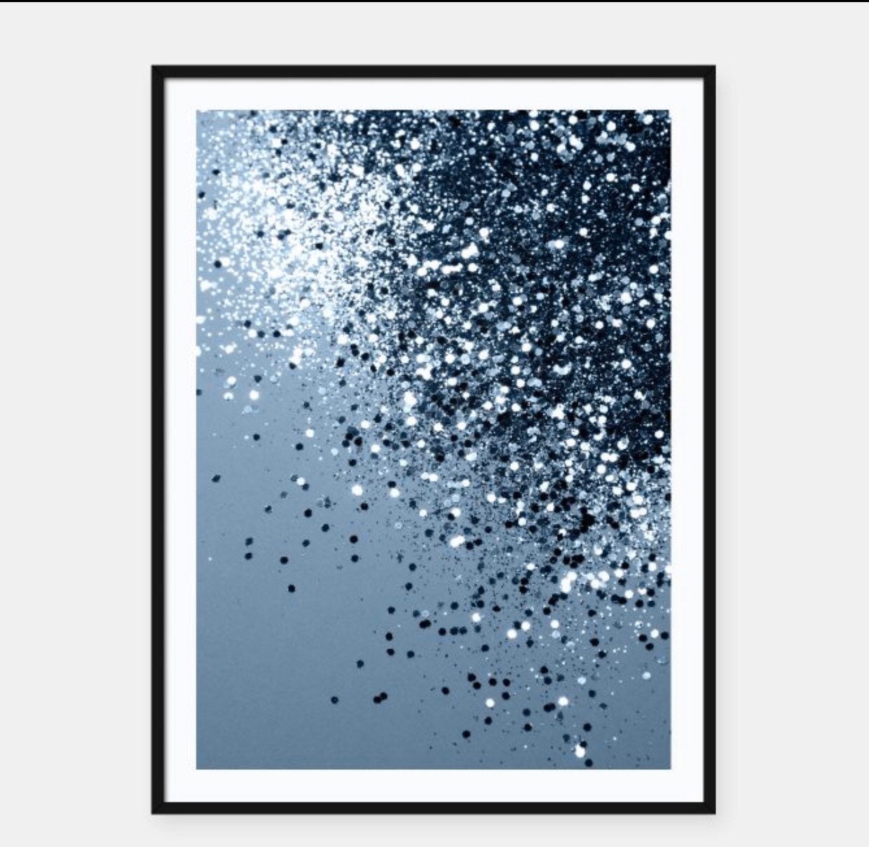 Glitter Canvas Wall Art Peinture Abstracte Glitter Art Etsy Canada