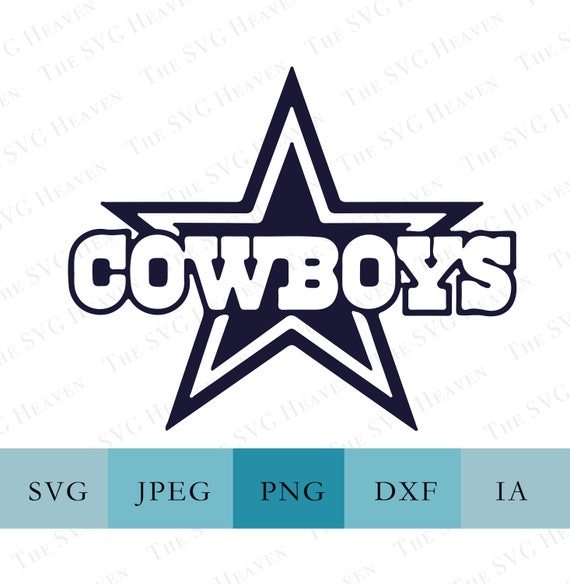 Dallas cowboys SVG PNG JPEG vector Image Instant download | Etsy