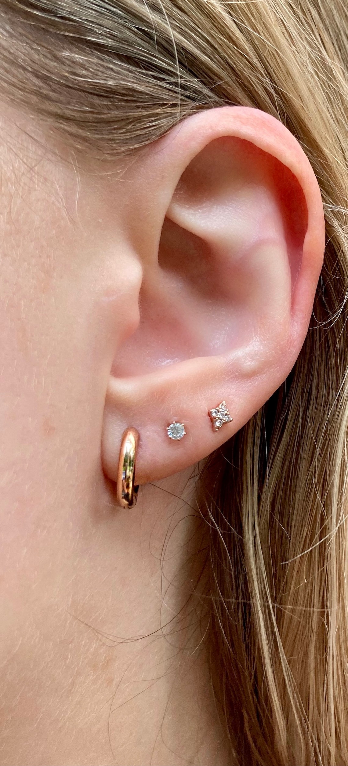 Surgical steel huggie hoop earrings Clearance