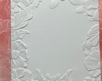 Card, Paper, embossed paper, card making, scrapbooking, creative journaling, patterns, Paper embossed, Christmas, Seasonal, embossed,