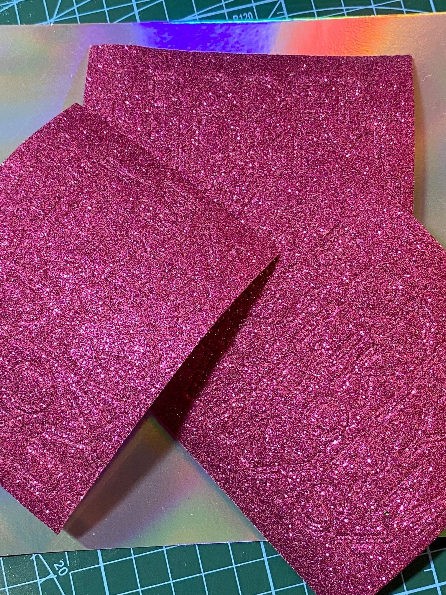 Glitter Foam Letters - Reemco Foam