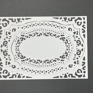 Verzierungen, Rahmen, Karten, Scrapbooking, Kartenherstellung, Journaling, Kartenrahmen, Kunst & Basteln, filigrane Rahmen, Kartendekorationen,
