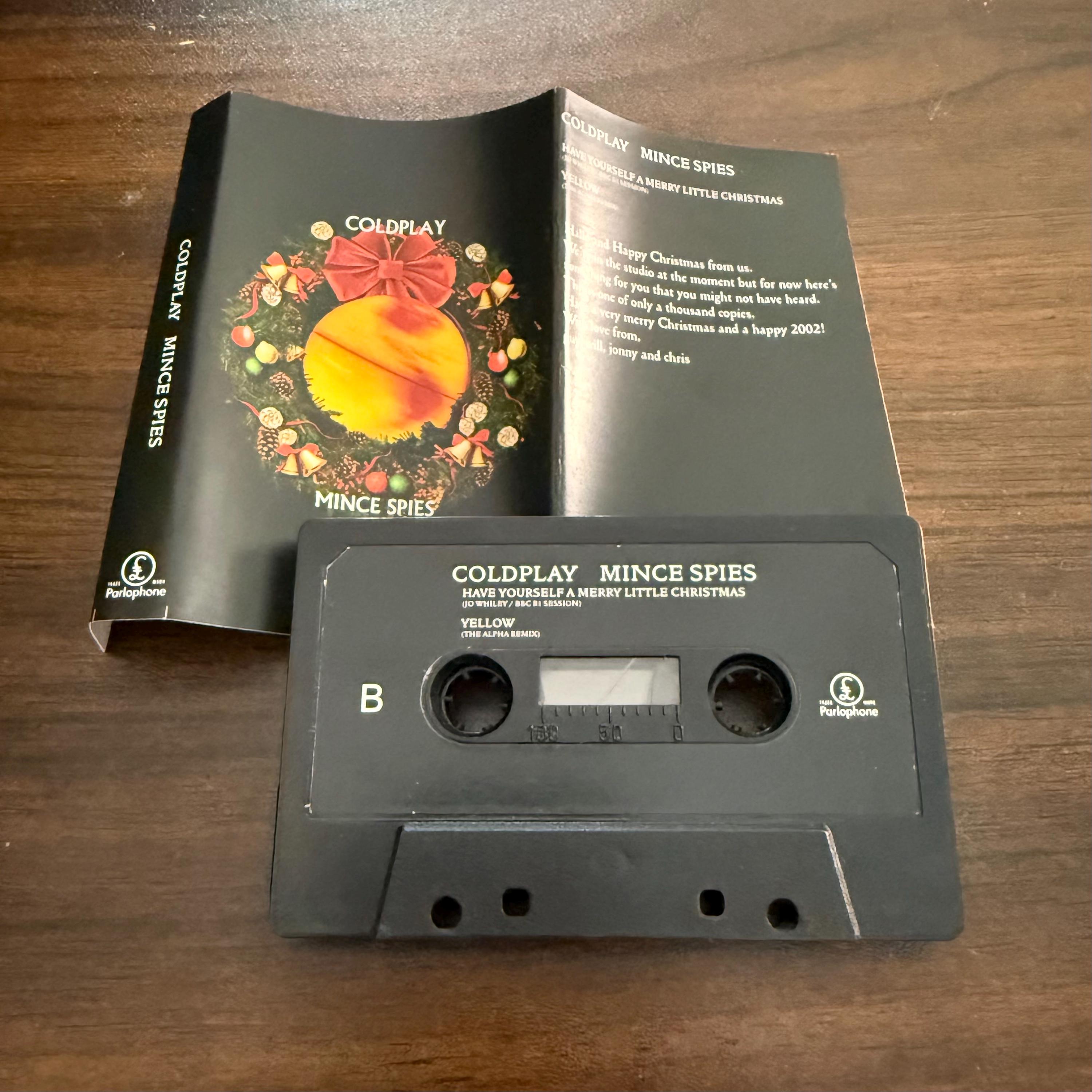 COLDPLAY オフィシャルカセットテープ - Etsy 日本
