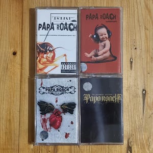 Cintas de casete de Papa Roach