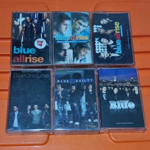 BLUE CASSETTE TAPES