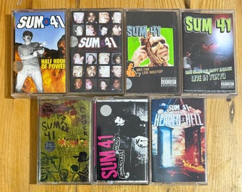 SUM 41 Cassette Tapes