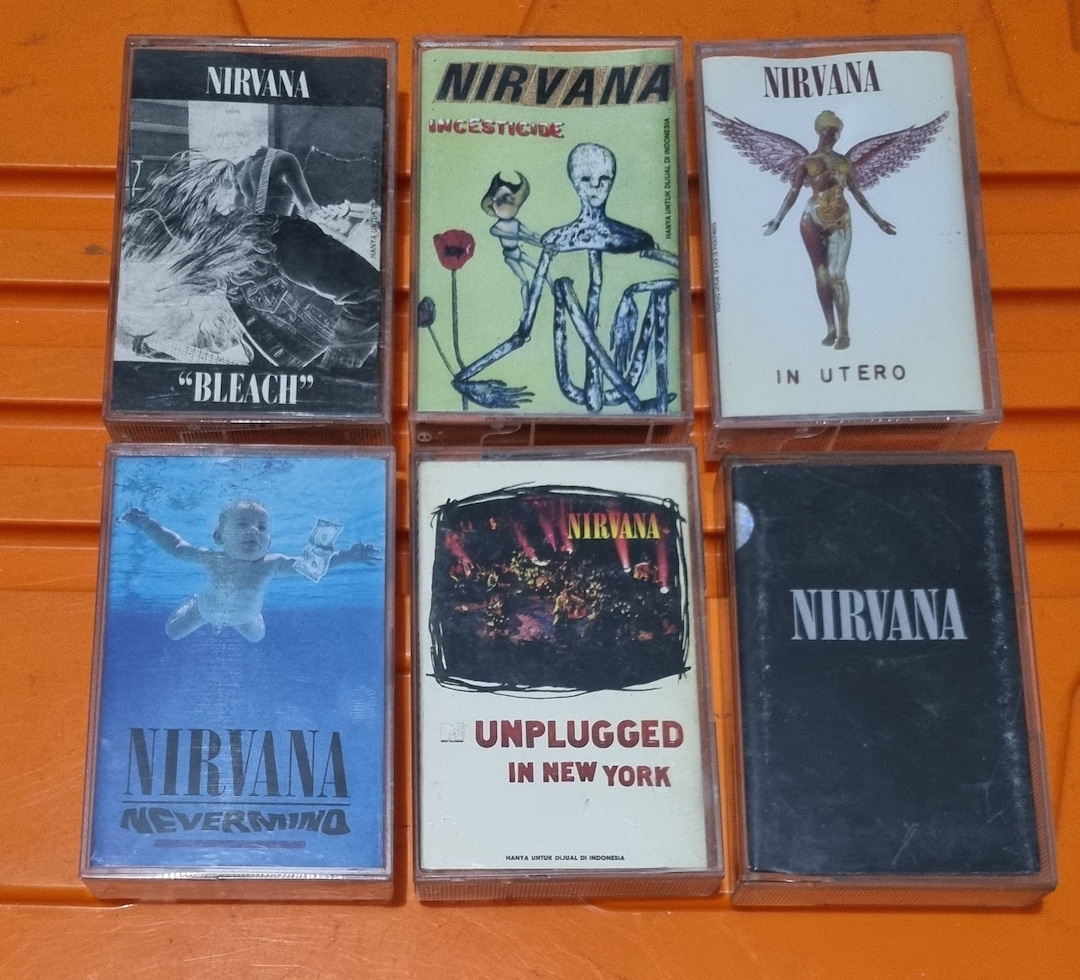 NIRVANA CASSETTE TAPES Etsy