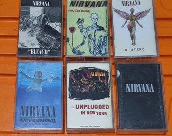 NIRVANA CASSETTE TAPES