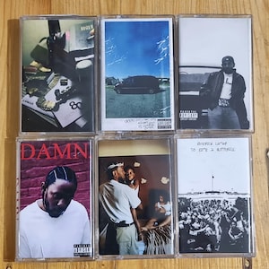 KENDRICK LAMAR Cassette Tapes