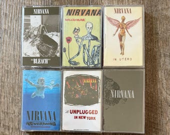 CINTAS DE CASSETTE DE NIRVANA