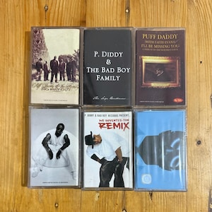 Sean Combs Puff Daddy P. Diddy Cassette Tapes