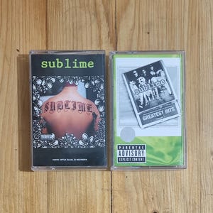SUBLIME CASSETTE TAPES