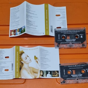 MARIAH CAREY CASSETTE Tapes - Etsy