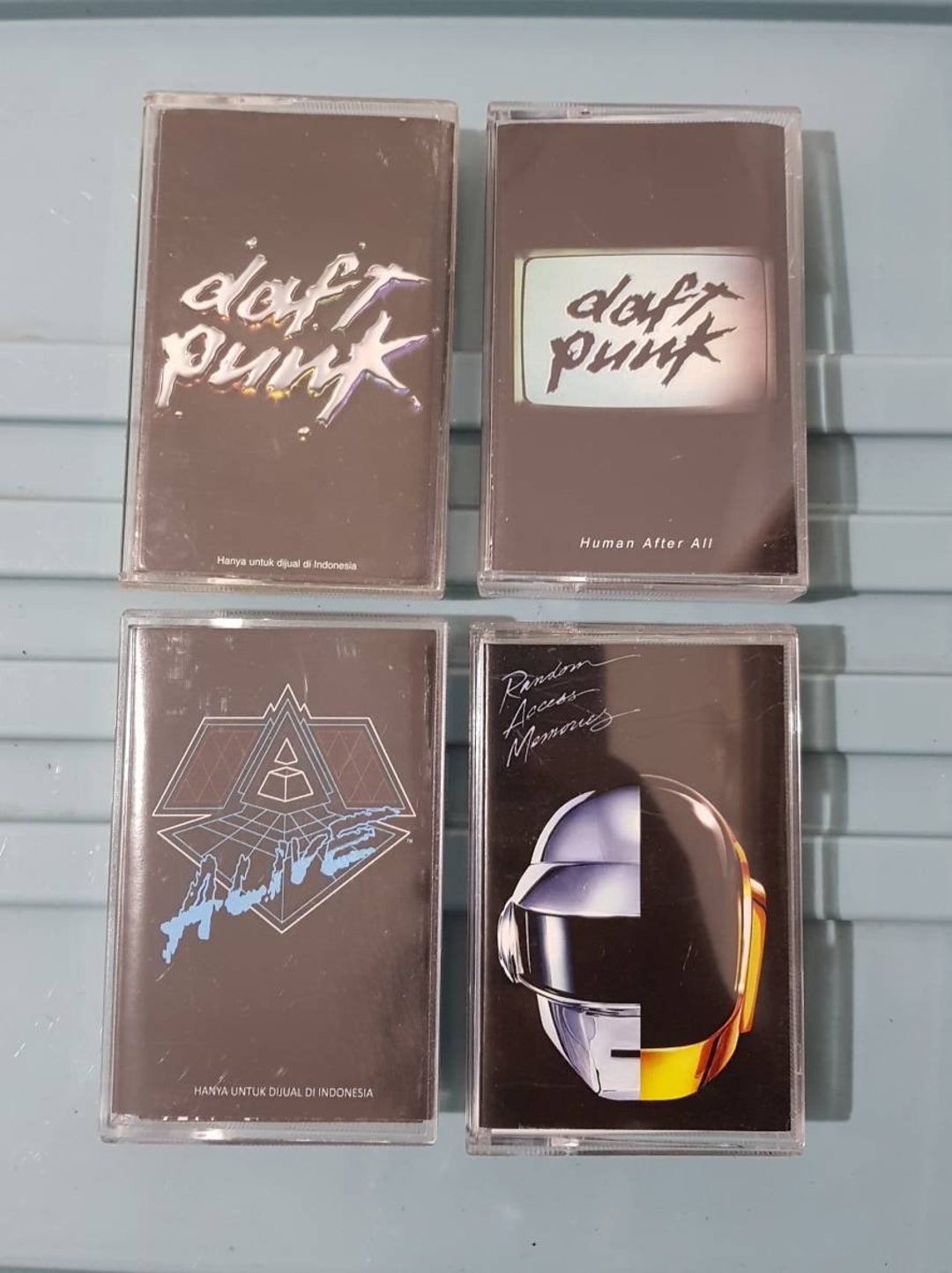 Daft Punk カセット 聞き入る 2点 まとめ売り