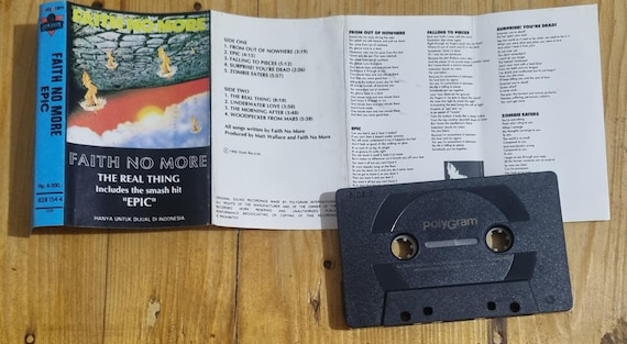 FAITH NO MORE Cassette Tape - Etsy