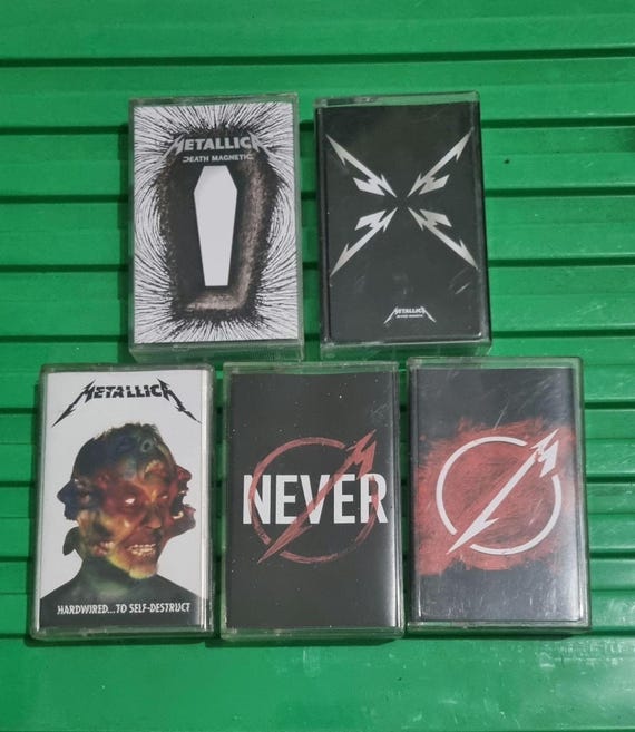 メタリカ Death Magnetic Cassette Hardwired... To Self Destruct 